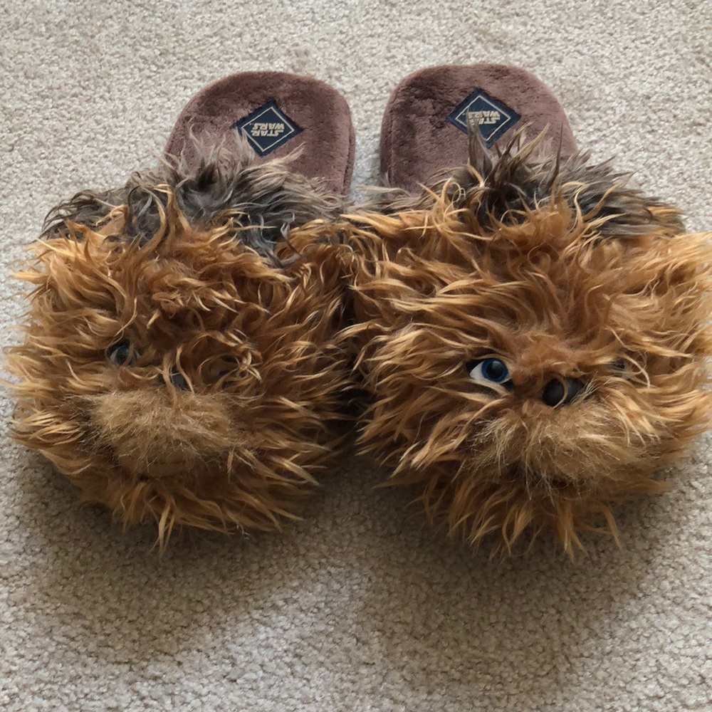 Chewbacca house slippers